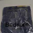 Bedsure 100% Cotton Muslin Blankets for Adults Large Throw 50x70 Inches - 4-Layer Breathable and Lightweight, Soft Boho Gauze Muslin Cotton Blanket for Couch Decor Travel Summer, Navy Blue