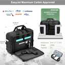 Stypos Tactical Messenger Bag,14inch/15.6inch/17.3inch Briefcase for Man Military Laptop Bag, Flight Work Bags for Pilots