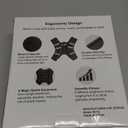 Weighted Vest for Women & Men with Reflective Stripe and Adjustable Buckle, Comfortable & Durable Rucking Vest for Walking, Running & Strength Training (12 lb, Black)