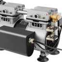 Pond Aerator, Pond & Lake Aeration System for Up to 3 Acre, 3/4 HP Compressor, Pond Aeration Pump for Outdoor Lakes (NO Diffuser)