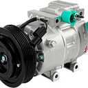 SCITOO AC Compressor Fit for Hyundai Sonata 2.4L 2009-2010, Air Conditioning Compressor for Kia Optima 2.4L 2009-2010