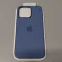 Apple iPhone 15 Pro Max Silicone Case with MagSafe - Storm Blue