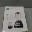 Total Chef Countertop Blender  Electric Mixer for Smoothies, Ice Crush & Pulse Function, Heavy Duty Glass Pitcher licuadora With 6 Speed, Kitchen Appliance, Dishwasher-Safe Jar, Black