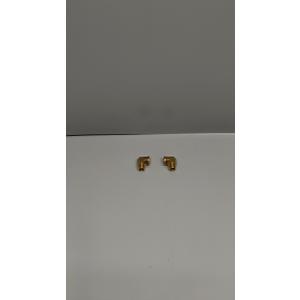 Legines 90 Degree Brass Street Elbow 3/8" NPT Male x 3/8" NPT Female Forged Pipe Fitting (Pack of 2)