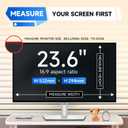 IPROKKO 2 Pack 23.6 Inch Blue Light Screen Protector for 16:9 Monitor