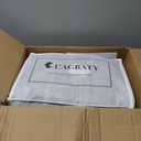 L'AGRATY Knitted Weighted Blanket - 60"x80" 15lbs Cooling Chunky Knit Heavy Blanket for Adults Braided Crochet Throw Thick Cable Yarn Knit Decorative Blanket No Beads Evenly Weighted Machine Washable