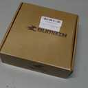 No Pull Dog Harness for Medium Dogs, Adjustable No Choke Pet Vest with Dog Leash Fit Smart Reflective Pet Walking Harness for Training Easy Control Soft Handle Brown Medi