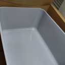 Large Cat Litter Box with High Sides,Durable Open Top Cat Litter Pan for Kitty,Plastic Indoor Big Cat Box with High Wall,Senior Cat Toilet with Low Entry,Easy to Clean,Anti-Splashing(Grey)