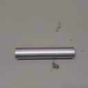 TOP-VIGOR 1Pc 6063 Aluminum Round Tube, 30mm OD 24mm ID 150mm Length Seamless Aluminum Straight Tubing Pipe for Industry DIY Projects