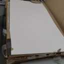 2ft x 4ft Drop Ceiling TilesSmooth White PVC Ceiling Panel 24 x 48in. Waterproof, Washable and Fire-Rated - Reusable - High-Grade PVC to Prevent Breakage-Package of 10 Tiles