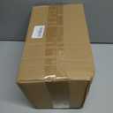 Artificial Fake Fall Hanging Flowers Plants Basket for Outdoor Autumn Decoration, Faux Silk Morning Glory Long Vines Realistic UV Resistant for Outside Home Porch Garden (Fall Orange+Light Orange)