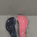 Crave Naturals Glide Thru Detangling Brush for Adults and Kids - Detangler Brush for Curly or Straight, Wet or Dry Hair - Gentle on Tangles Hair Comb - 7.5x3-Inch, Pink and Purple (Pack of 2)