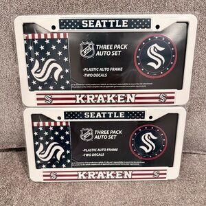 Seattle Kraken license plate