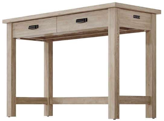 Office wodden writing desk, Walnut 