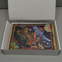 CUTEBEE Christmas Book Nook Kit - DIY Miniature House Dollhouse Kit for Adults, Teens, Booknook Tiny House Bookshelf Decor 3D Wooden Puzzle, Gifts for Family, Friends Christmas Wish Store