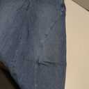 DFGIGT Men's Irregular Sutures Y2k Hip Hop Baggy Jeans Wide Leg Denim Pants Casual Loose Fit Trousers Streetwear (Blue, M)