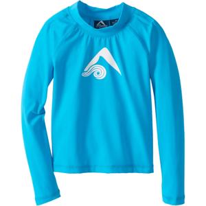 Kanu Surf Boys' Platinum Rashguard (8, Blue)