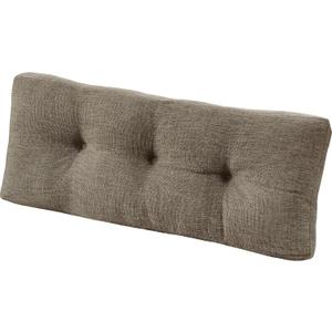 downluxe Indoor Bench Cushion for Indoor Furniture, Non-Slip Tufted Overstuffed Textured Foam Bench Seat Cushion, 48" X 16" X 4", Khaki, 1 Pack