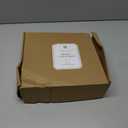 DN DECONATION Brown Glass Christmas Ornaments, Flocked Velvet Hanging Ornament Ball with Assorted Sizes & Designs, Vintage Xmas Tree Home Party Decor (9PCS) (Set of 9)