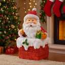 Christmas Santa Claus Decoration for Home, 6.7in Holiday Figurine,Christmas Gift For Mom,Grand,Mom,Friends