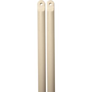 New Blind Wand/Rod - Choose Color and Pack Size - High Strength - Built in Integrated Tip (Ivory 3 Pack, 48")