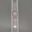 Blingbrione Clear Band Compatible Apple Watch Women 38mm 40mm 41mm 42mm 44mm 45mm 46mm Men,Transparent Jelly Soprt Strap with Cover Case Protector for iWatch Series 10 9 8 7 6 5 4 3 2 1 SE Blue Pink White Fluorescent Green