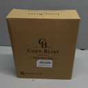 Cozy Bliss Faux Fur Throw Blanket for Couch, Fuzzy Soft Plush Thick Bubble Blanket for Sofa Bedroom Living Room, 50 * 60 Inches Cream White