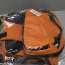 Backpack Cooler Insulated Leak Proof 33/49 Cans, 2 Insulated Compartments Thermal Bag, Portable Lightweight Beach Travel Camping Lunch Backpack for Men and Women (Orange)