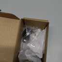 Adjustable Height Magnetic Door Stopper,Heavy Duty Magnetic Doorstop, 304 Stainless Steel Door Holder with Wall&Floor Mounted(Black)