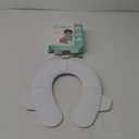 Frida Baby Fold-and-Go Portable Potty Seat for Toilet, Foldable Travel Potty Seat for Toddler, Fits Round & Oval Toilets, Non-Slip Base, Handles, Includes Free Travel Bag