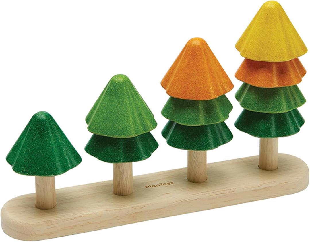 PlanToys Sort & Count Trees (5403) (Natur)