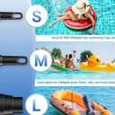Dr.meter Air Pump for Inflatables, Rechargeable 4000mAh Battery Air Mattress Pump - Portable Quick-Fill Inflator Deflator for Outdoor Camping Inflatable Pool Float Boat Raft Yoga Ball Swim Ring Airbed