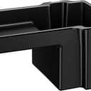 Buzzlett Waterfall Spillway with 8 inch Wide Weir, Smooth Flow Pond Waterfall Box, Easy Installation, Durable Construction, Long-Lasting for Outdoor, Ideal for Gardens, Pond Water Features and Streams