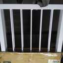 Cideny 32" Extra Tall Free Standing Dog Gate Indoor, Foldable Pet Gate