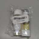 0.5OZ/15ML Clear Airless Pump Bottles, Lotion Dispenser Travel with Pump, Vacuum Plastic Travel Size Lotion Bottle for Foundation, Creams, Cosmetic(3 Pack)