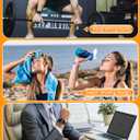Yeahxing Braided Bands for Fitbit Versa4 - Compatble with Fitbit Versa 4/Versa 3/Sense 2/Sense1, Stretchy Braided Nylon Wristband, Secured Metal Clasp Sport Strap for Women Men, Durable, Breathable