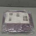 Lanola Travel Cable Organizer Bag, Electronic Accessories Case Portable Double Layer Cable Storage Bag for Cord,phone,Charger, Flash Drive, Phone, SD Card,Personal Items - (Purple)