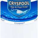 Cryspool 07065 Filter Compatible with CX500-RE, C500, PA50, Ultral-A11, PP-A11, C-7656, FC-1240, 50 Sq. Ft Pool Filter Cartridge, 1 Pack