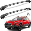 Wonderdriver 330lb Heavy Duty Lockable Roof Rack Cross Bars Compatible with Subaru Crosstrek Wilderness 2024-2026, All-Metal Aluminum Roof Rails Crossbars Rooftop Luggage Racks Bike Kayak Snowboard