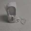 Desk Fan Bladeless, 11.8 Inch Office Fan Small, Quiet, 3 Speed Adjustment, Touch Control, Easy to Clean, Desk Fans Small Quiet, Ideal for Office, Living Room, Bedroom (White/Gold)