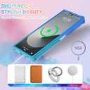 tharlet Designed for Samsung Galaxy Z Fold 7 Case [Compatible with MagSafe] [Crystal Clear Anti-Yellowing] Slim Fit Women Girls Soft TPU & Hard PC Back Cover for Galaxy Z Fold 7, Blue