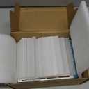 Acrylic Sign Holder, 5x7, 15 Pack Vertical Clear Table Menu Display, Double Sided, Plastic Stand, Suitable for Restaurants, Office, Store, Fair