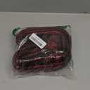 Woeoe Pre-Tied African Hats Gold Auto Gele African Head Wraps Church Turban for Women (One Size, Burgundy)