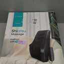 Shiatsu Neck Massager with Heat, 3D Kneading Back Massage Pillow for Pain Relief, Massagers for Neck and Back, Shoulder, Leg, Gifts for Men Women Mom Dad, Stress Relax at Home Office and Car (Black)