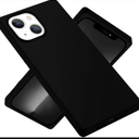 for iPhone 15 Plus Case Case Silicone Protective Slim Thin Shockproof Flexible Women Girls Cute Phone Cases for iPhone 15 Plus Black