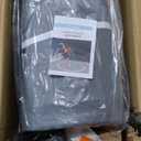 ACOMUZI Inflatable Wrestling Mat 13FT/10FT/5FT, Portable Jiu Jitsu Mats Wrestling Mat for Home, Outdoor or Indoor Training Mat for Water Yoga, Gymnastics, BJJ, MMA (Gray+Blue)