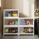 OlarHike 97QT Storage Bins with Lids - Folding