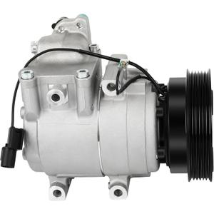 ECCPP A/C Compressor with Clutch 2003-2008 Fit for Hyundai Tiburon 2.7L AC Compressor ECCPP A/C Compressor with Clutch 2003-2008 Fit for Hyundai Tiburon 2.7L AC Compressor