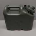 Scepter 2.5 Gallon True Military BPA Free Water Container, Food Grade Water Jug for Camping and Emergency Storage, Green