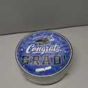 Graduation Party Dinnerware Blue Disposable Paper Plates for Congrats Grad Party Decorations, Serve 80